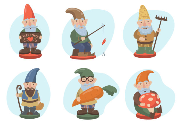 花园地精集合图片下载