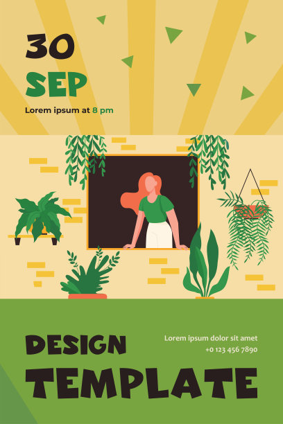 女人从窗户伸出手，手里拿着家里的植物图片下载