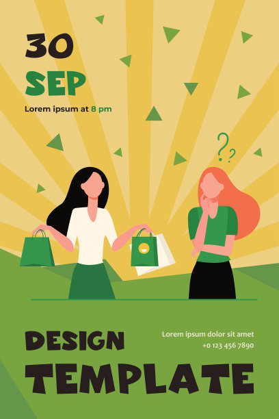 向买家提供纸袋的商店顾问图片下载