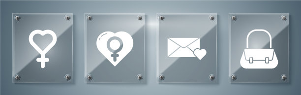 手提袋信封上注明3月8日女性图片下载