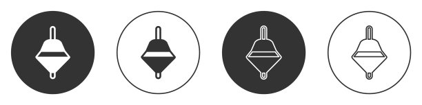 黑色旋转木马玩具图标孤立在白色上图片下载