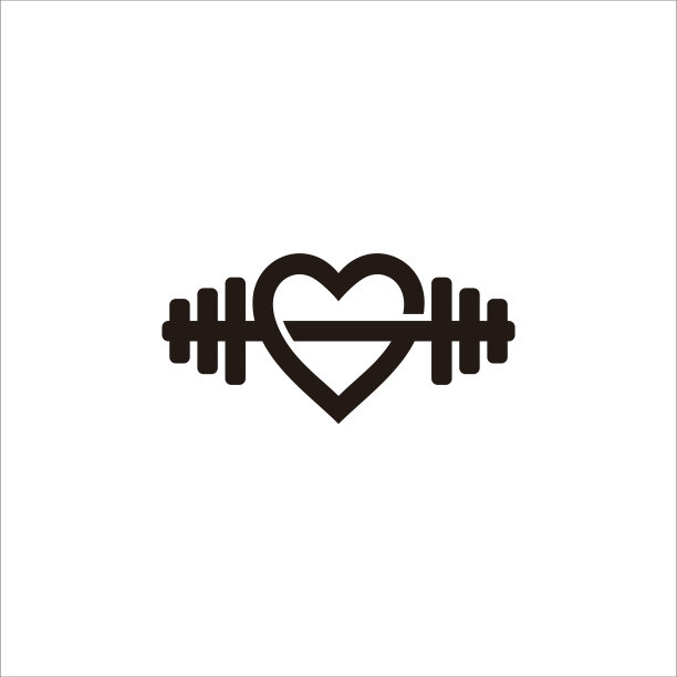 爱健身健康运动标志标志图片下载