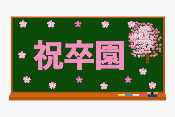 黑板上的毕业祝词图片下载