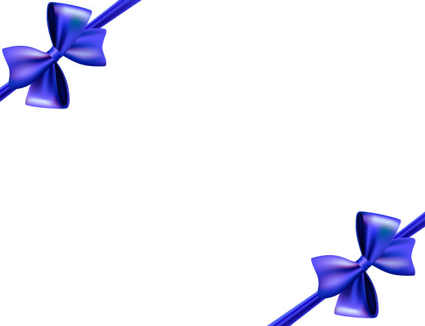 白色背景-折扣礼品券-用系蝴蝶结装饰的空白书写卡片图片下载