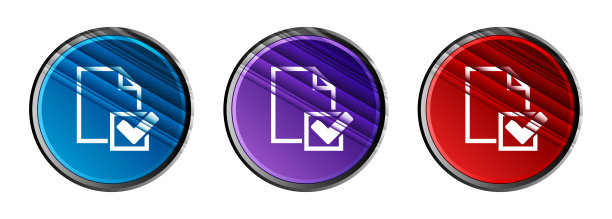 清单图标自然天光圆形按钮设置条纹线插图图片下载