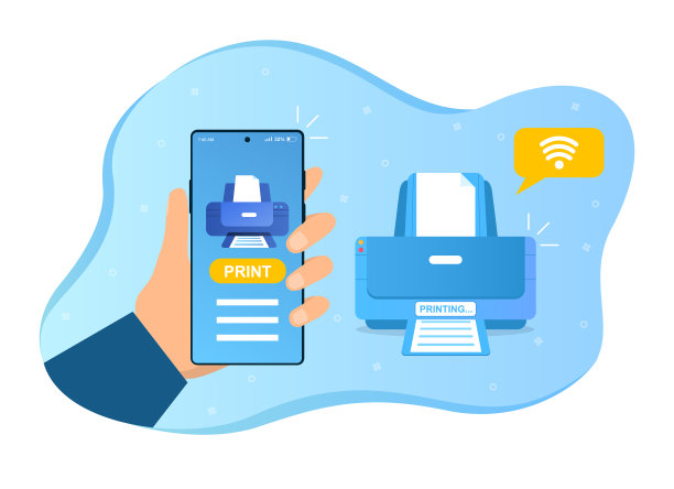 打印机从智能手机无线打印文件图片下载