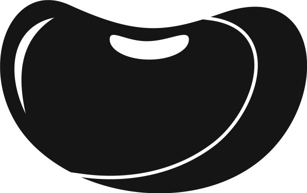 菜芸豆图标简约风格图片下载