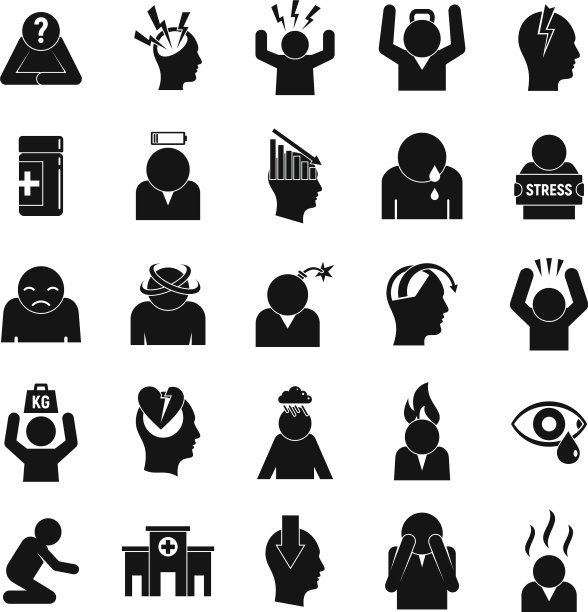 压力图标设置简单的样式图片下载