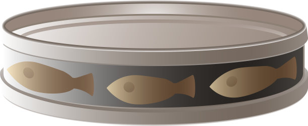 鱼罐头可以图标卡通风格图片下载