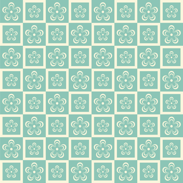 一个蓝色上有10朵花图片下载