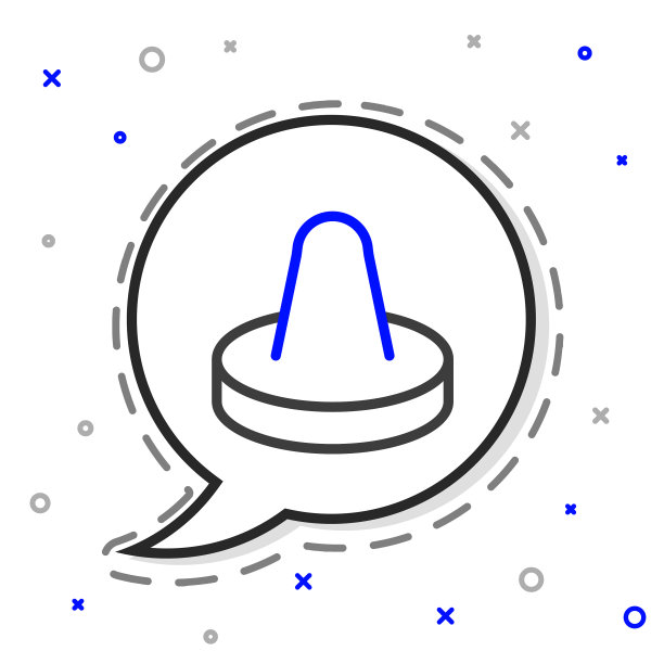 线槌和冰球玩的空气曲棍球游戏图片下载