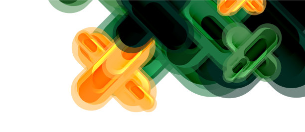 现代玻璃十字形抽象图片下载