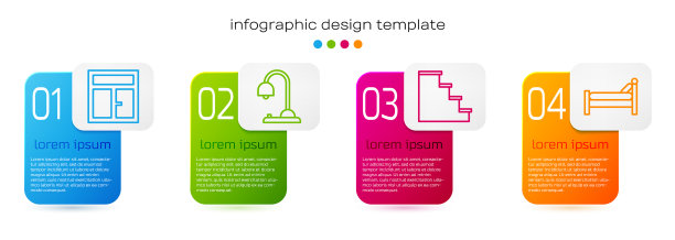 在房间台灯楼梯处设置线条窗图片下载