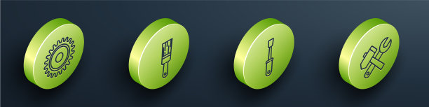 设置等距圆锯片刷漆图片下载