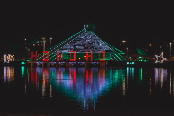 圣诞灯图片下载