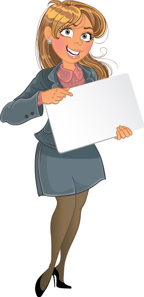 商人与文字或标志的背景图片下载