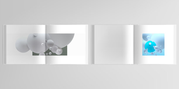 3d现实布局封面模型设计图片下载