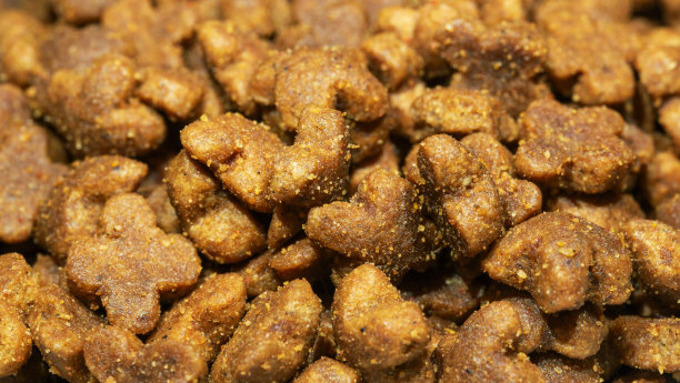 猫狗干粮特写。的背景图片。图片下载
