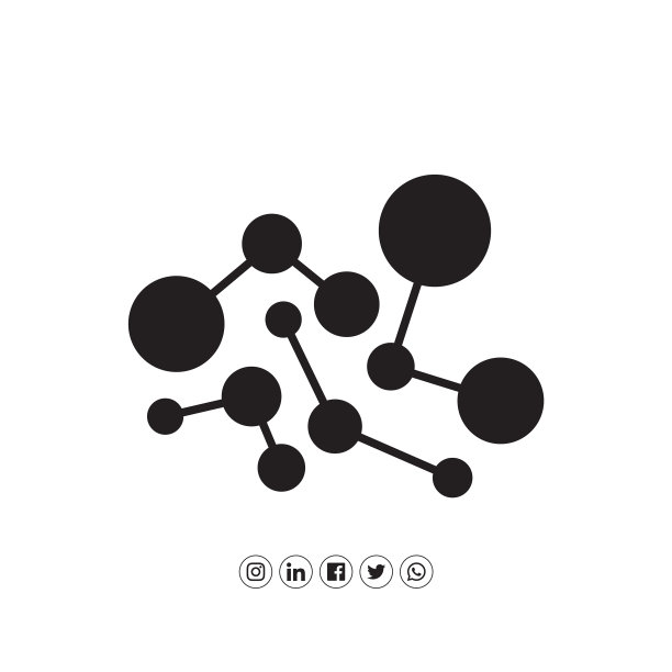 平面网络连接图标设计图片下载