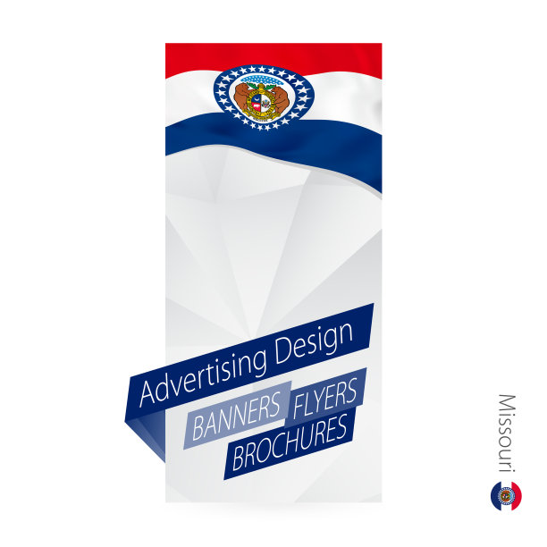 摘要横幅模板为我们州密苏里图片下载