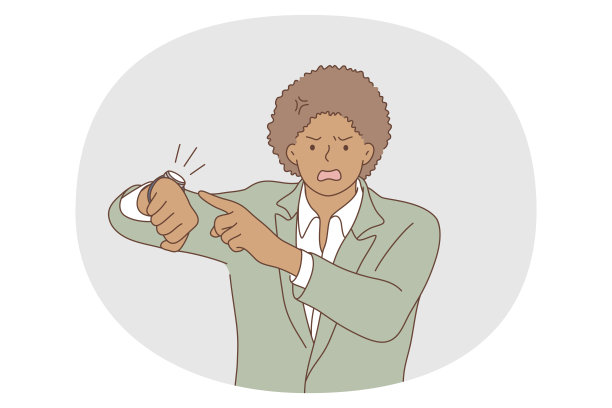 时间管理，愤怒，最后期限概念图片下载