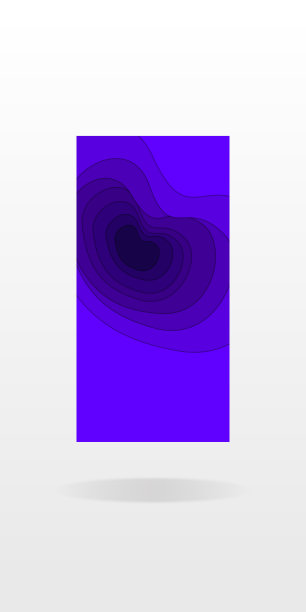 垂直抽象霓虹，流体海报插图的广告或设计。图片下载