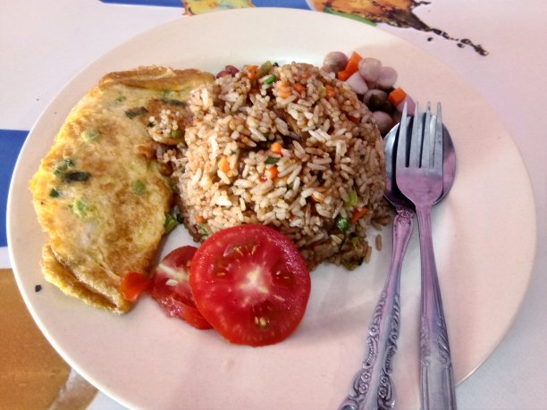 西红柿鸡蛋炒饭图片下载