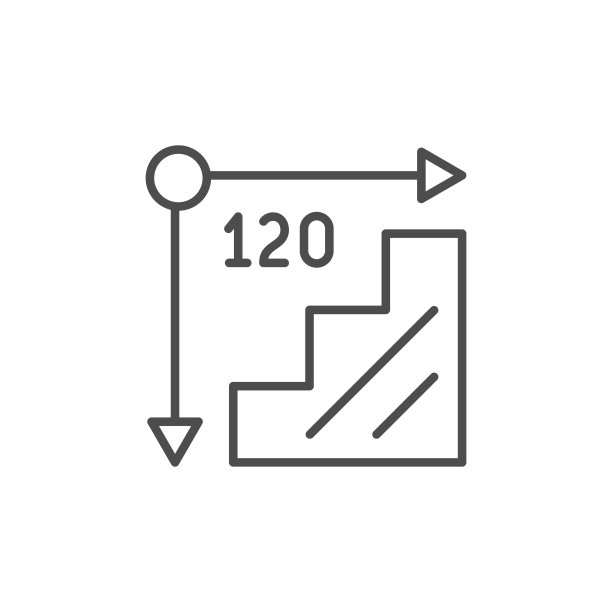 楼梯方案线轮廓图标图片下载