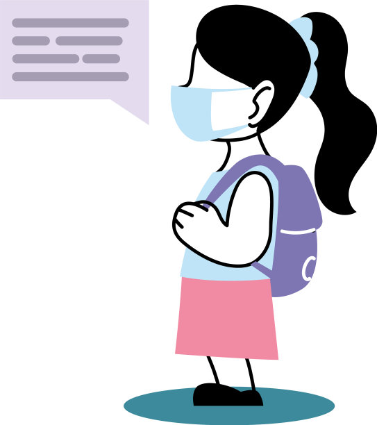 小女孩在学校发短信图片下载