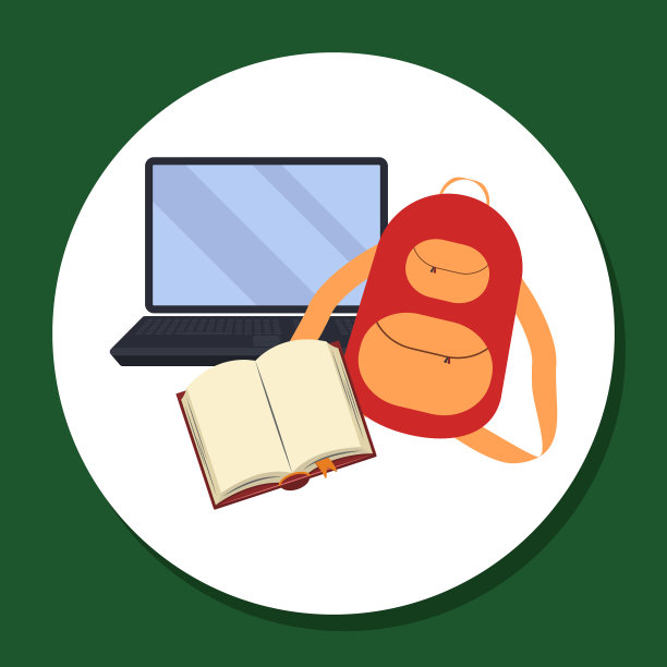 回到学校图标集设计图片下载