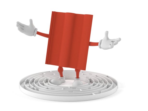 屋顶瓦字符内迷宫图片下载