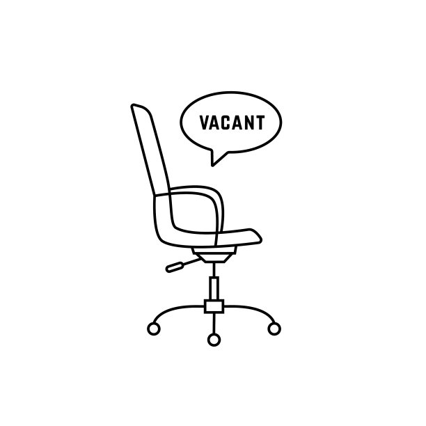 线性办公椅，空气泡图片下载