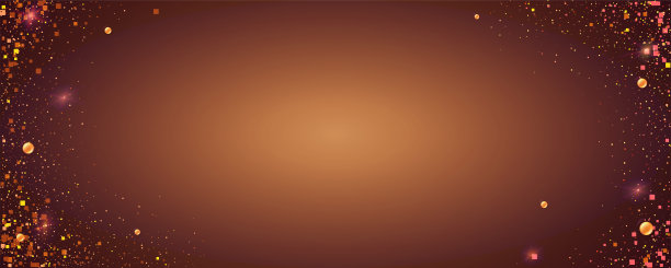 抽象向量背景与金色珍珠和节日闪闪发光的金丝图片下载