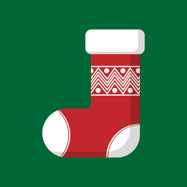 圣诞用品，圣诞帽，圣诞长袜，糖果手杖，圣诞球图片下载