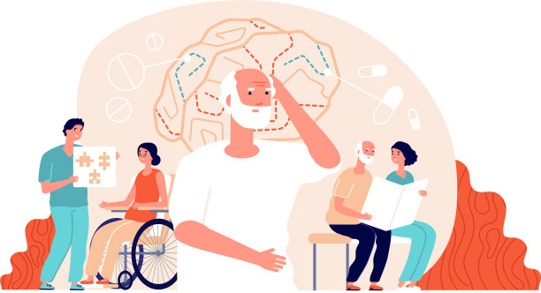 阿尔茨海默病疾病神经病学治疗图片下载