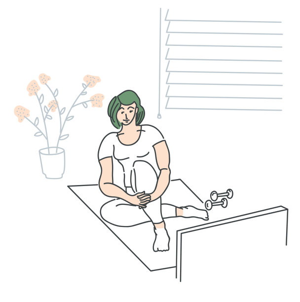 在家锻炼图片下载