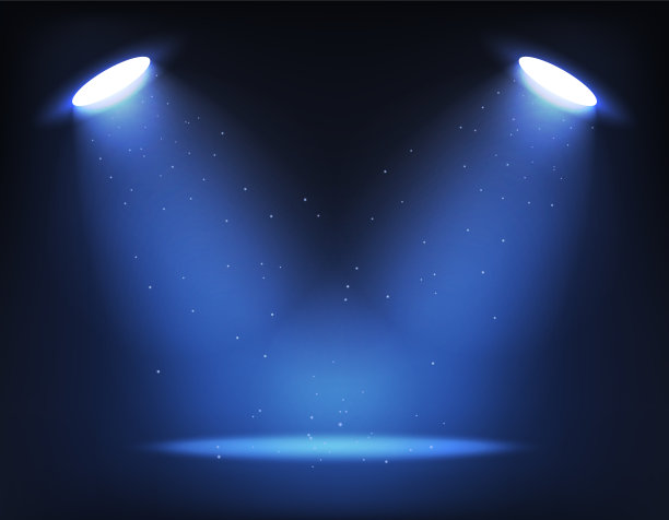 高质量的现实运动灯光为您的设计。孤立的向量元素图片下载