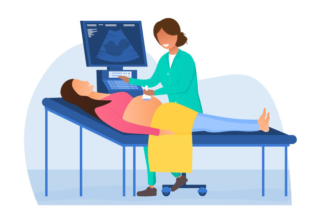 孕妇看医生图片下载