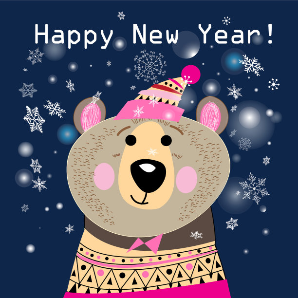 平面肖像熊图片下载