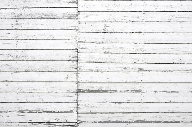 旧木板白色纹理背景与裂缝和划痕图片下载