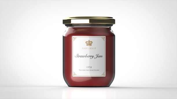 草莓酱前端3d渲染图片下载