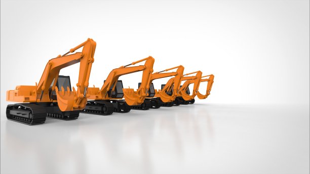 动力铲多重左3d渲染图片下载