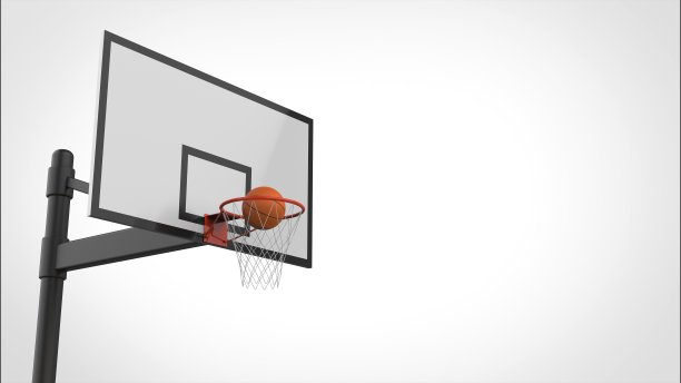 篮球和目标左3d渲染。jpg图片下载