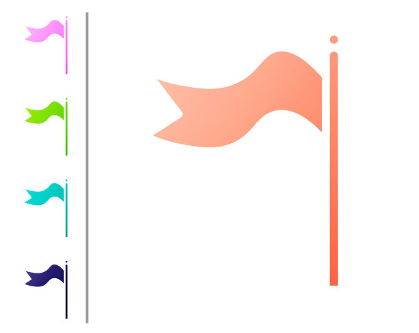 珊瑚气象风向标标志孤立图片下载