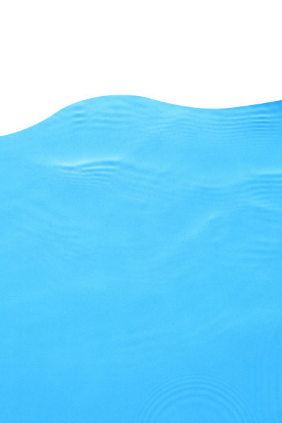 波浪的纹理从水孤立的白色背景图片下载