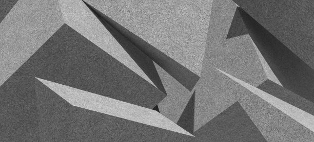 抽象纹理背景与三角形，抽象几何形状背景，黑色+白色图片下载