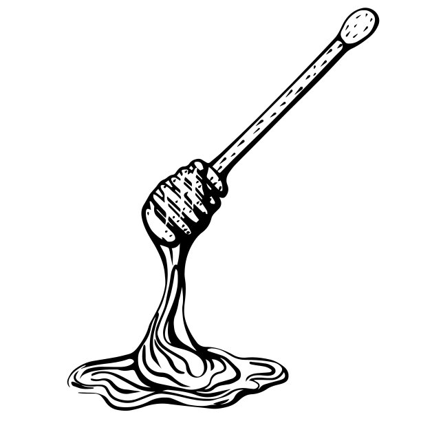 蜂蜜棒蜜蜂蜂蜜图片下载