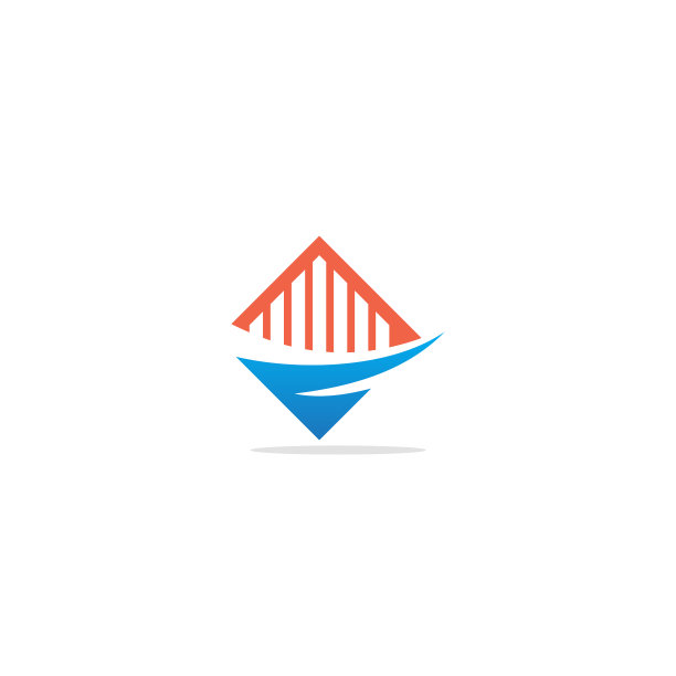 抽象方形商业公司Logo图片下载