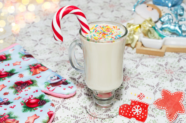 寒假自制焦糖甘蔗奶昔，选择性专注图片下载