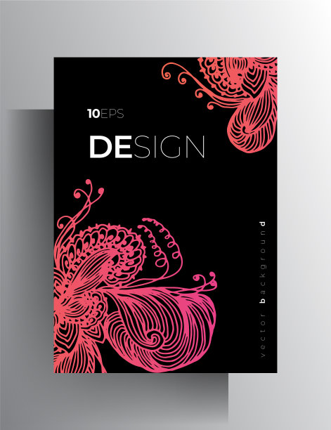 封面设计模板的书籍杂志小册子图片下载